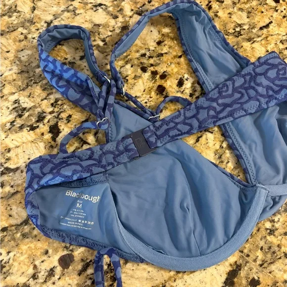 Midnight Jacquard Blackbough Swim Bikini - Picture 8 of 8